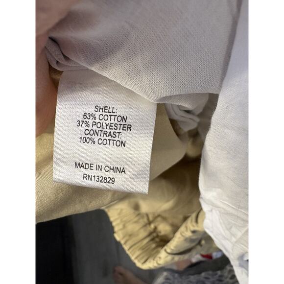 L'Academie Revolve Sadie Pant in Khaki Sz‎ Small Waist Tie Ankle Straight Leg - Picture 8 of 9